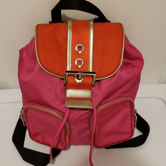 VINTAGE NYLON Prada backpack - Picture 1 of 7